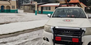 Protección Civil supervisa comunidades tras granizada y no reporta afectaciones