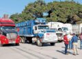 Segob pacta diálogo con transportistas; llama a Canacar a evitar paro