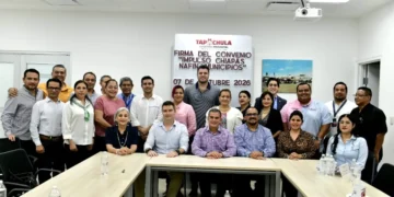 SEyT y Ayuntamiento de Tapachula, fortalecen alianza con Nafin y Fofoe para impulsar financiamiento empresarial