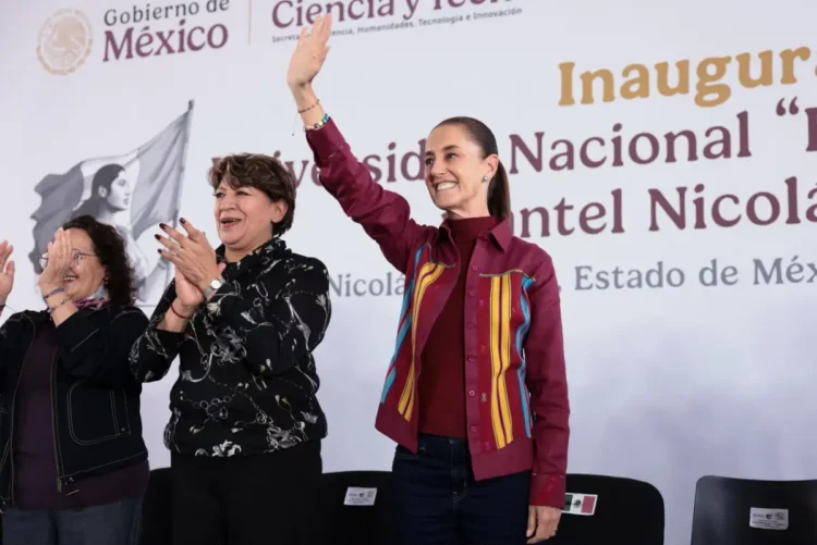 Presidenta inaugura Universidad Nacional Rosario Castellanos