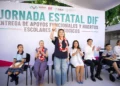 Encabeza Sofía Espinoza Abarca jornada de atención social en Tapachula