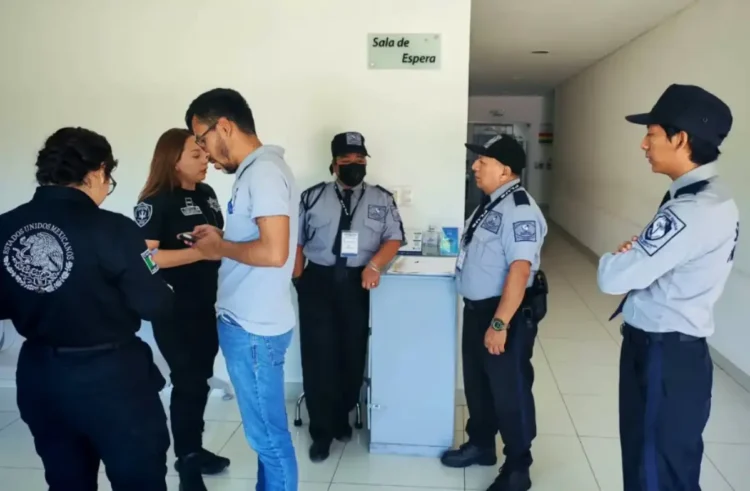 Supervisa SSP a empresas de seguridad privada que prestan servicios en hospitales 
