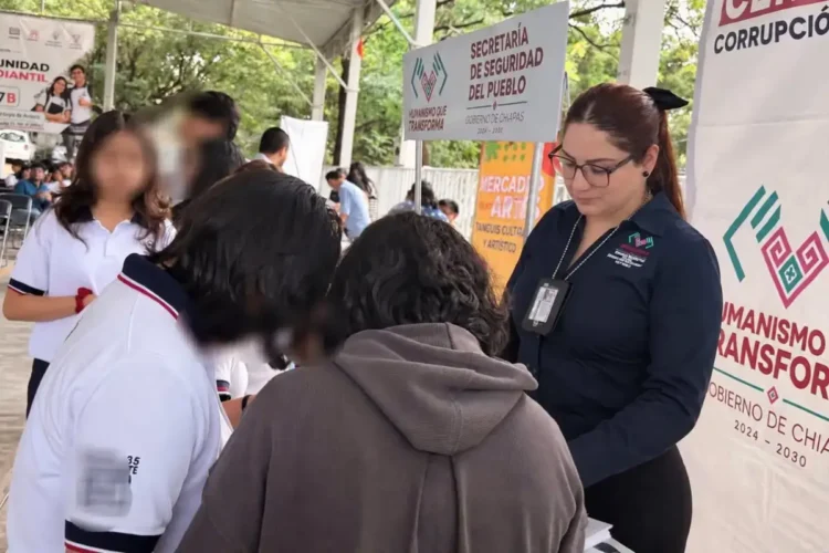 Fortalece UPD acciones de prevención y bienestar juvenil en Expo Joven Chiapas 2026