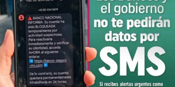 Emite SSP alerta preventiva ante fraudes cibernéticos por mensajes de texto (smishing)
