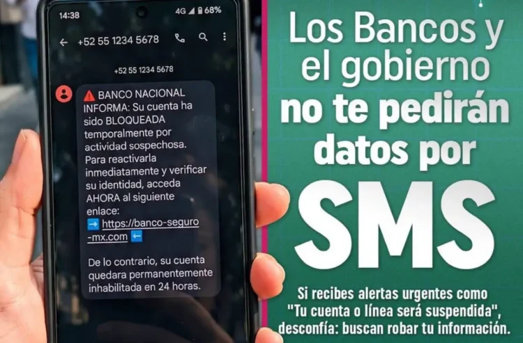 Emite SSP alerta preventiva ante fraudes cibernéticos por mensajes de texto (smishing)