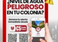 Exhorta SSP a la ciudadanía a reportar niveles de agua peligrosos a través de la App C5 Escudo Pakal