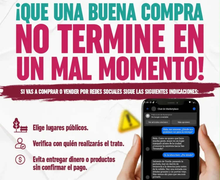 SSP llama a prevenir robos y fraudes en ventas por internet